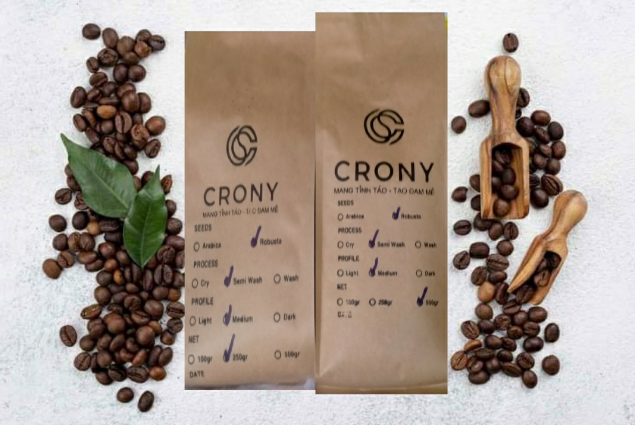 Robusta CBK sạch nguyên chất rang mộc